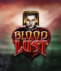 A dark and seductive view of the Blood Lust slot by ELK Studios, featuring gothic vampire symbols and a haunting castle backdrop. This image captures the slot's gothic aesthetic, alongside its innovative game mechanics, making it an enticing choice for those drawn to dark, supernatural themes.